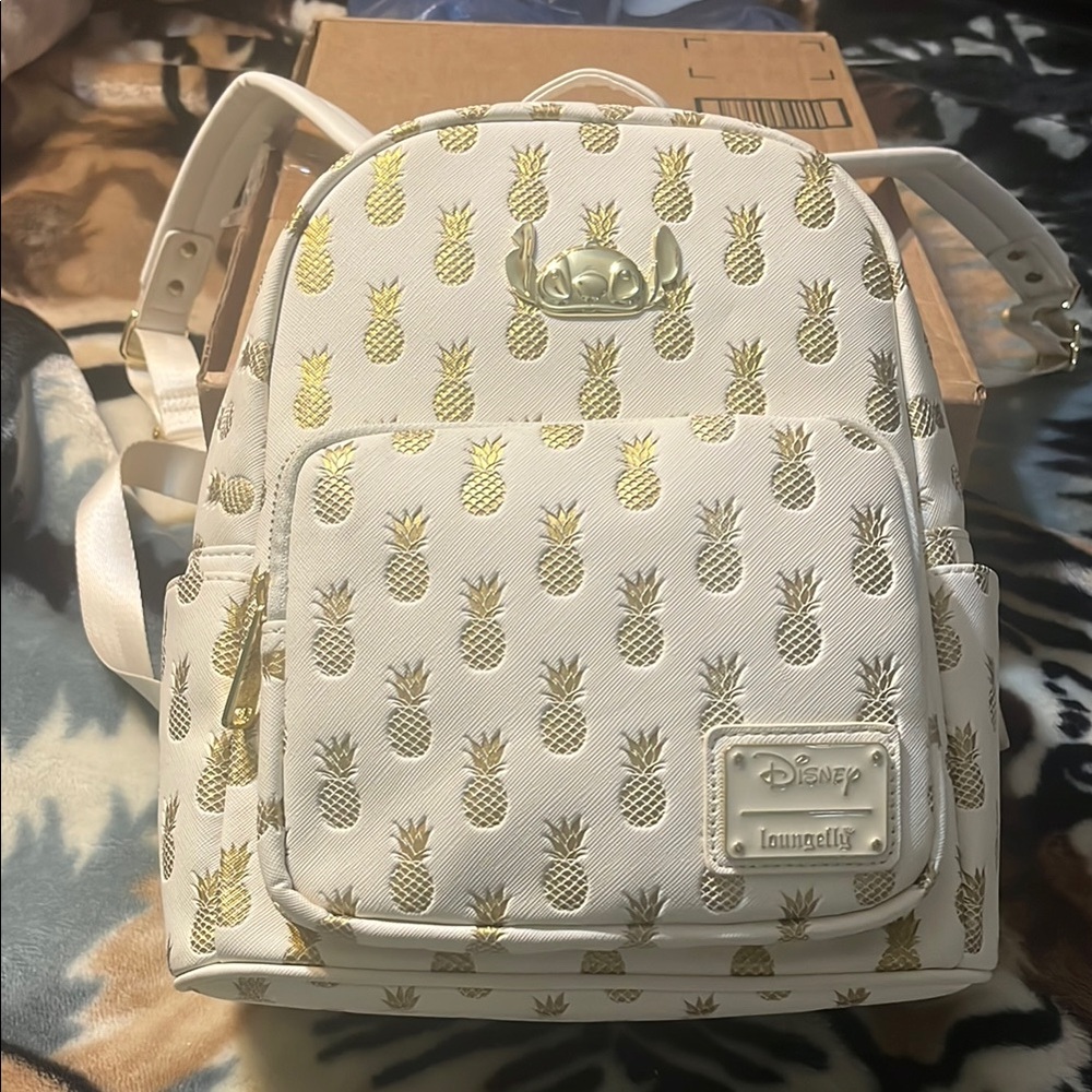Disney Loungefly Pineapple Mini Backpack - image 1